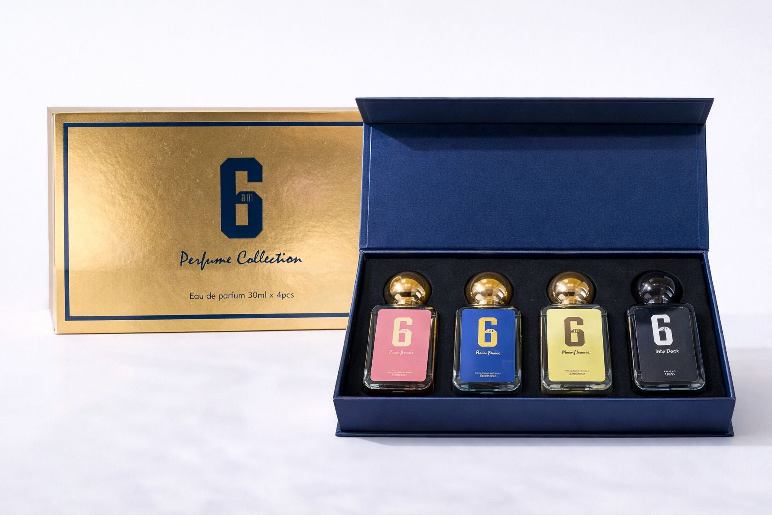 6 AM Perfume Collection – 4 Fragrances, 4 Ambiances